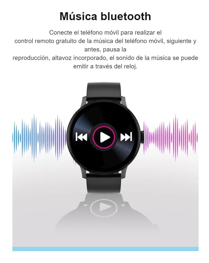 Smartwatch Reloj Inteligente Dt2 Compatible iPhone Android
