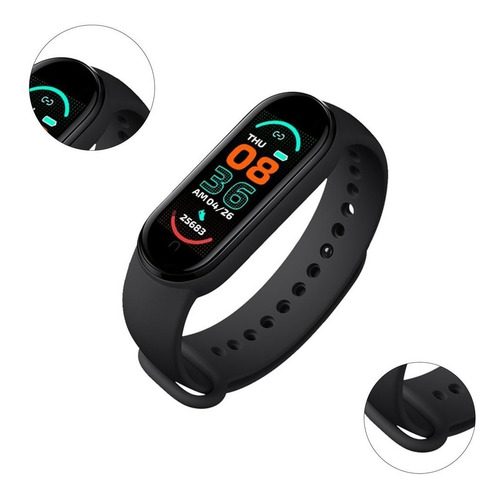 Smartband M6 Reloj Inteligente Cardio Mensajes Hombre mujer